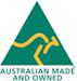Australian Made and owned logo