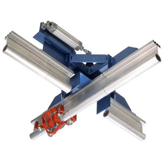 Altrac turnout, rail turnout, 0 radius track turn, rail cross road